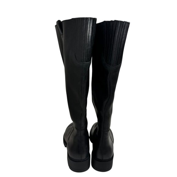 Blondo Women's Calise tall Black Leather Waterproof Boots US 7.5 NEW $199 - Picture 4 of 6